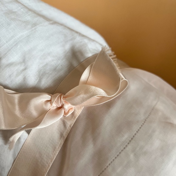 Elegant Vintage Petal Pink Lace Nightgown - Picture 11 of 14